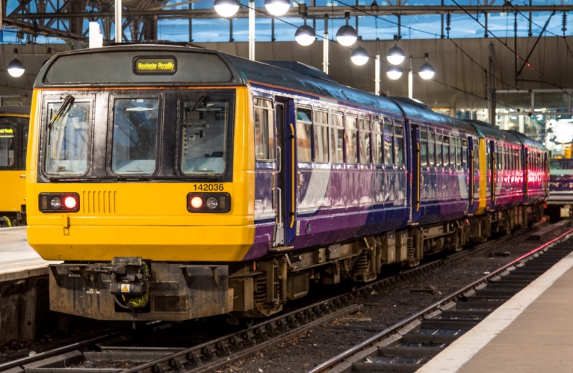 Northern Rail Train at Manchester Piccadilly