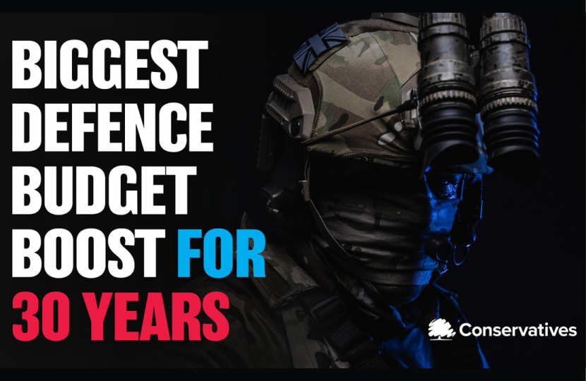 Biggest Defence Budget for 30 years