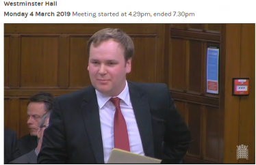 William Wragg MP Parliament Debate Westminster Hall School Funding