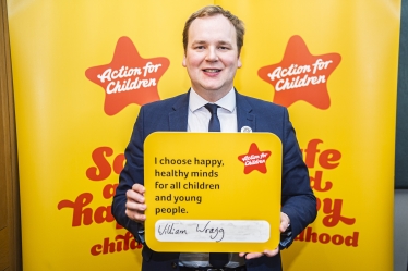 William leads on improving children's mental health