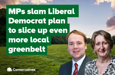William and Mary condemn Lib Dem plan to ruin local greenbelt