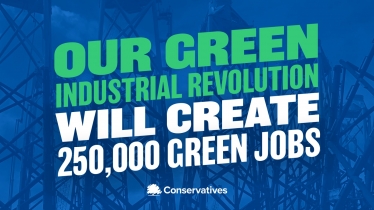 250,000 Jobs to be created in the green industrial revolution
