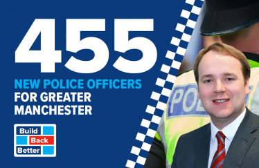 455 new police officers in our area