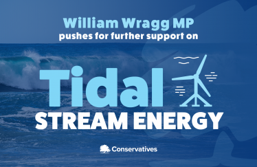 Wragg pushes for tidal stream energy investment